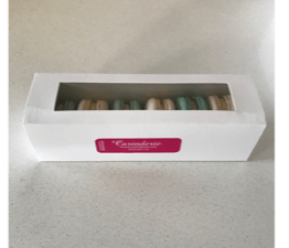 GIFT BOX: Small (5 to 6 Macarons) – $15