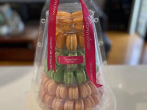 GIFT BOX: Macaron Tower 6 tier approximately 30cm (approx 6 doz/72 pieces) – from $160